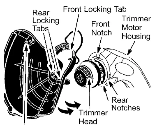 Weed Eater RTE115 Electric Line Trimmer-3