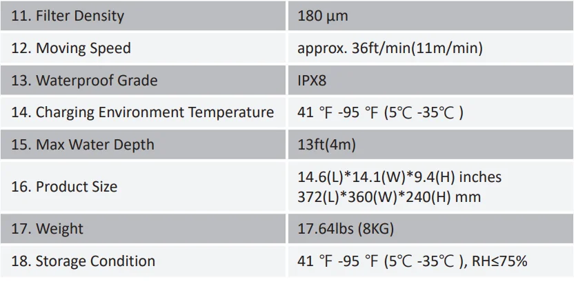 Wybot Osprey 700 Wireless Pool Cleaner Robot User Manual Wybot Osprey 700 Wireless Pool Cleaner Robot User Manual 4