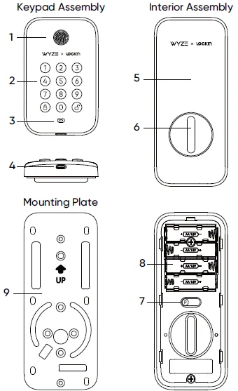 Wyze Smart Lock Bolt-1