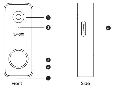 Wyze Video Doorbell V2 1