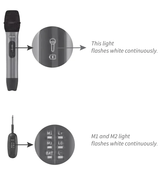 AFUOO W60 Pro Wireless Microphone Set-5