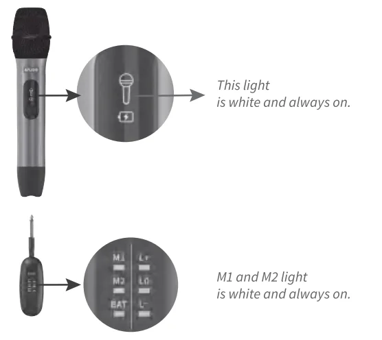 AFUOO W60 Pro Wireless Microphone Set-6