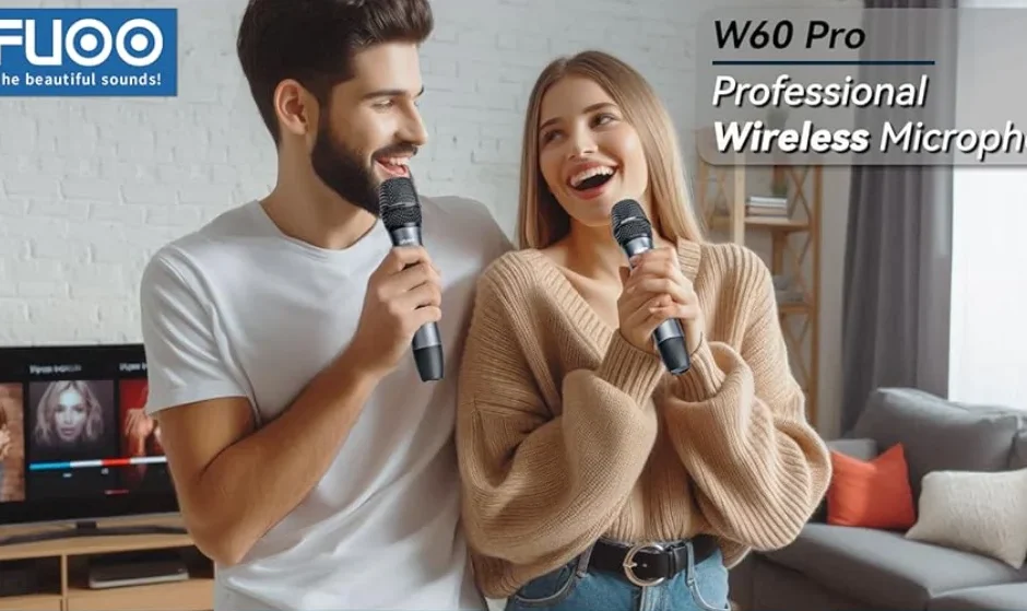 AFUOO W60 Pro Wireless Microphone Set-fi