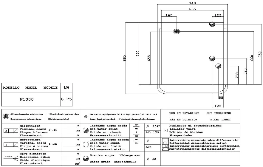 Adexa ADX10T Pass Through Dishwasher-4
