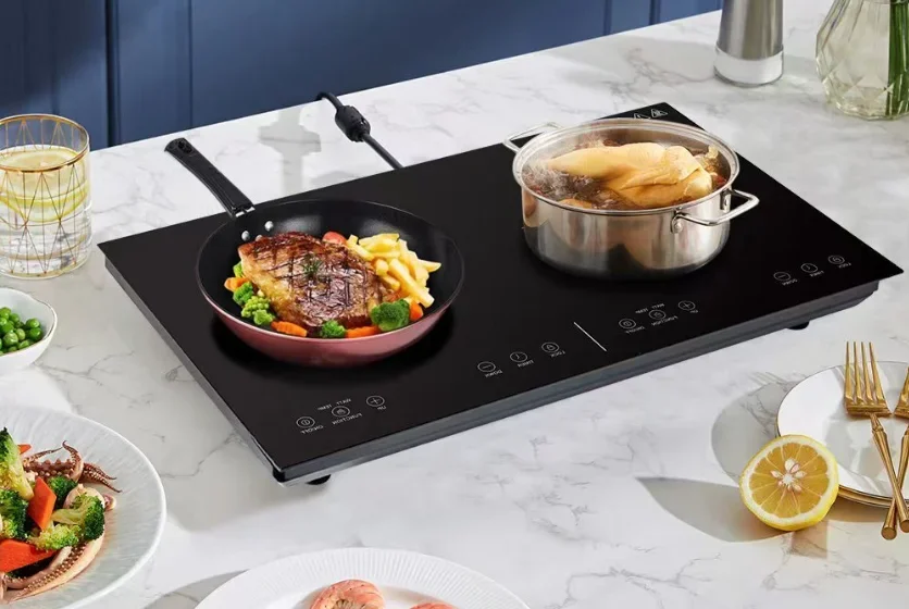 Adexa CIC2800 Commercial Double Zone Induction Hob- fi