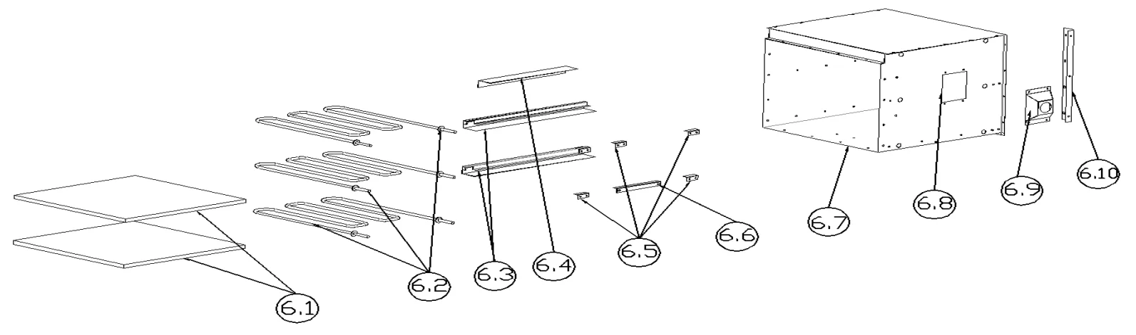 Adexa EP2PT Commercial Double Pizza Oven-5