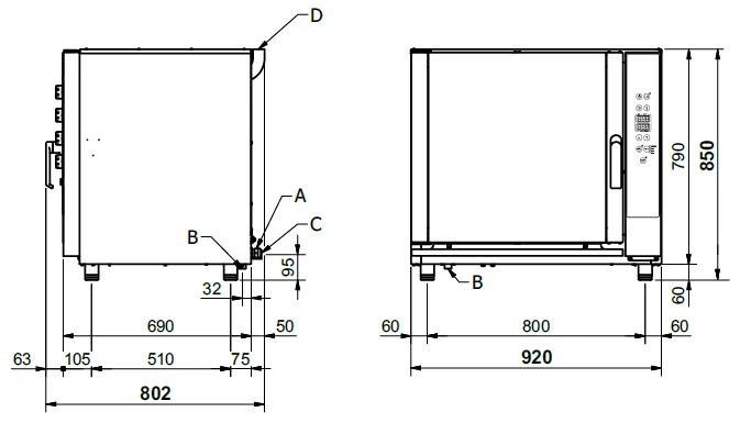 Adexa EasyQuality Oven Mod EQ-SPE907 Controls-1