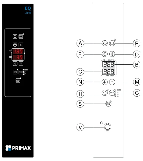 Adexa EasyQuality Oven Mod EQ-SPE907 Controls-3