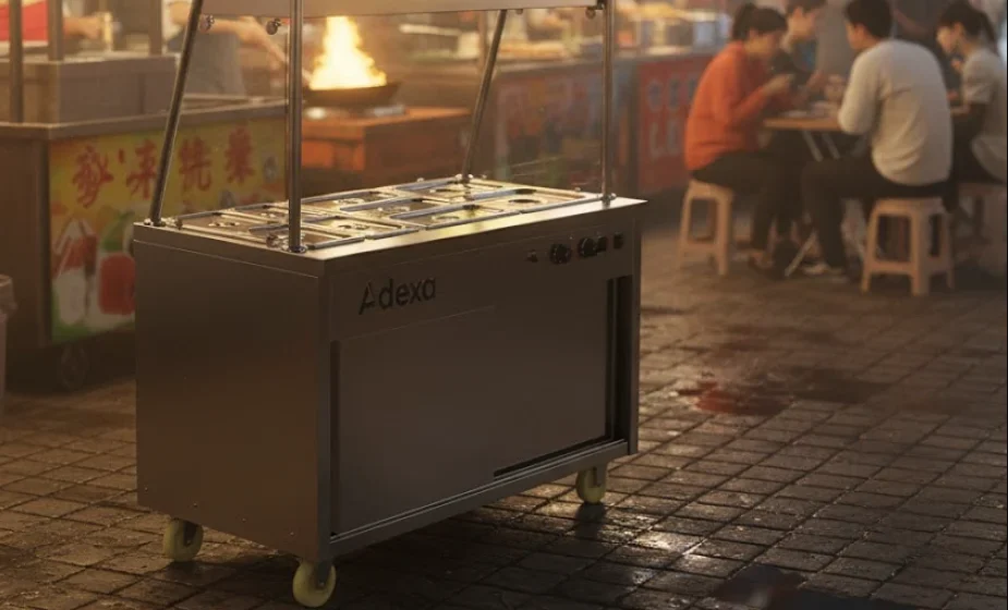 Adexa HYH-5WS Food Warmer Cart-featured
