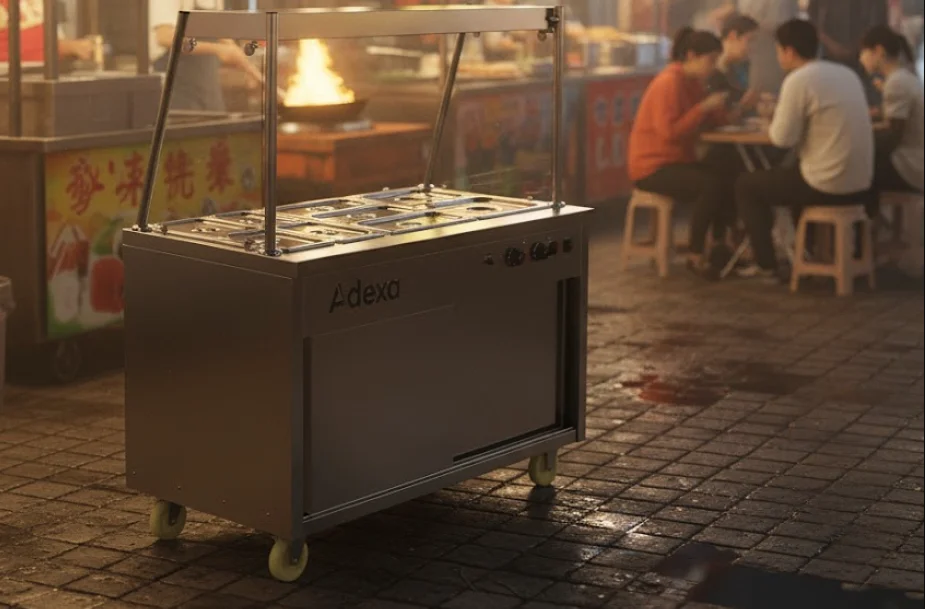 Adexa HYH-5WS Food Warmer Cart Instruction Manual