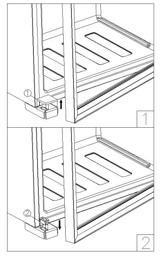 Adexa YC-280 Pharmacy Refrigerator 3