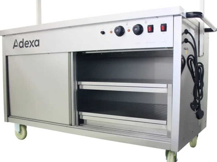 Adexa YH-W-1 Series Electric Food Warmer Cart-fi