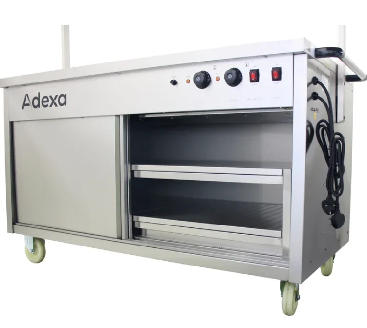 Adexa YH-W-1 Series Electric Food Warmer Cart User Manual
