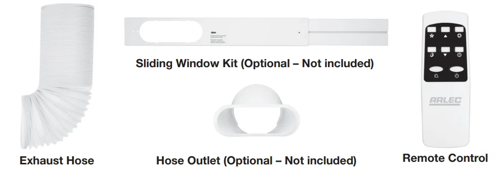 Arlec PA1201GB Portable Air Conditioner User Guide 2