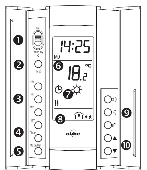 Aube Technologies TH115-A Programmable Thermostat 1