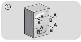 Baumatic BDI1485D4E Dryer Washer-1