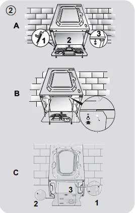 Baumatic BDI1485D4E Dryer Washer-2