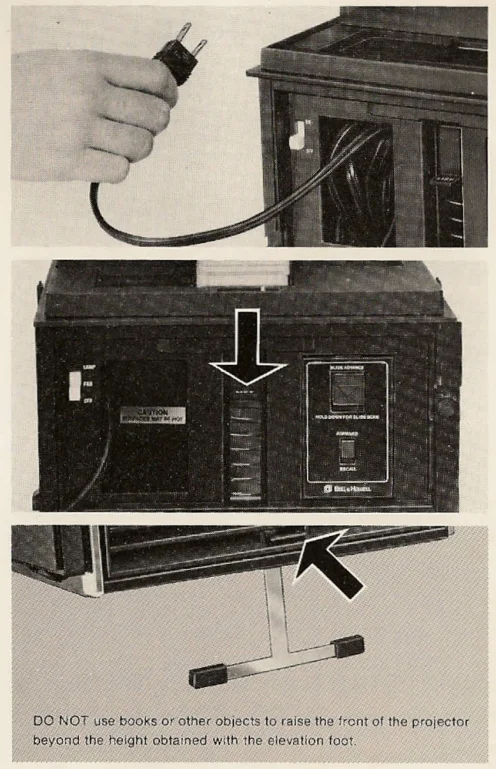 Bell and Howell RC55 Slide Cube Projector 2
