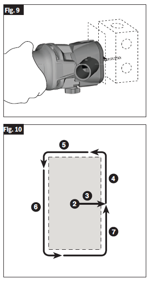 Bosch GCU18V-30N 18V Cordless Drywall Cut-Out Tool 11