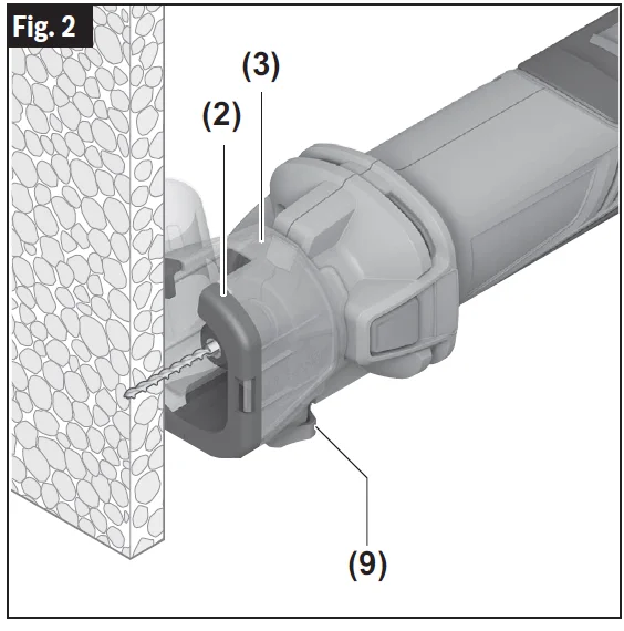 Bosch GCU18V-30N 18V Cordless Drywall Cut-Out Tool 3