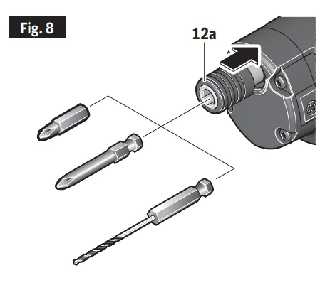 Bosch GSR12V-140FC 5-In-1 Flexiclick Drill-Driver-9