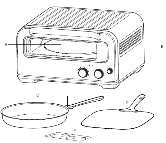 Breville BPZ820 Pizzaiolo The Smart Oven-1