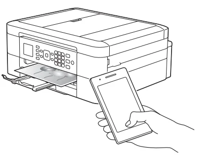 Brother MFC-J480DW Wireless Inject Printer 1