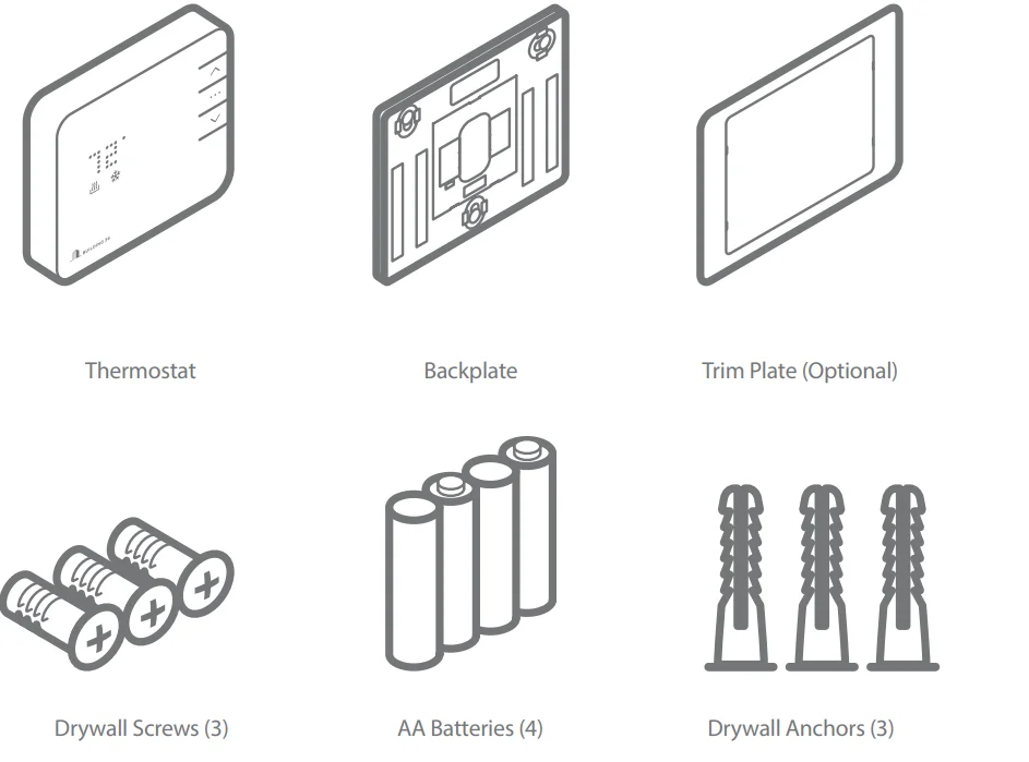 Building 36 B36T10RA Intelligent Thermostat 1
