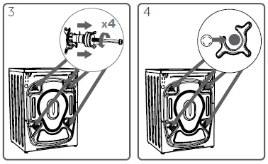 Bush WMSAE712EB 1200 Spin Washing Machine User Guide Bush WMSAE712EB 1200 Spin Washing Machine-4