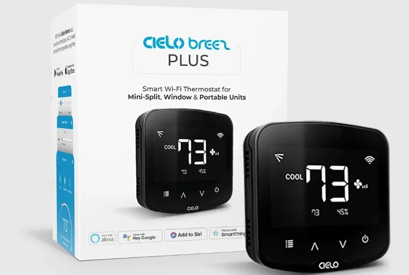 CIELO BREEZ PLUS Smart Wi-Fi Thermostat-featured