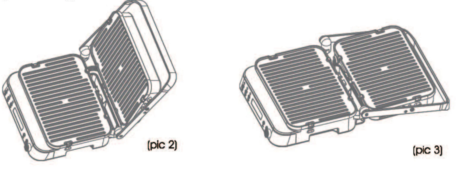 Cattleman Cuisine LS-GC02F Panini Press Grill Sandwich Maker 15