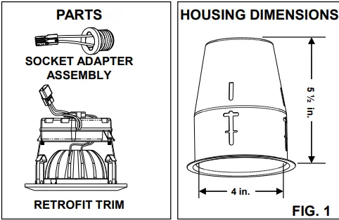 Commercial Electric CER4742BZ Recessed LED Light-1