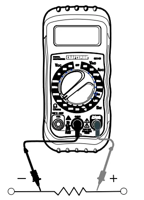 Craftsman 82140-82174 Digital Multimeter User Guide 8