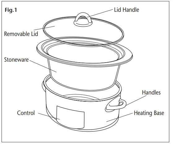 Crock-Pot SCV700 7 Quart Oval Manual Slow Cooker User Manual 1