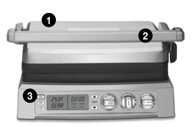 Cuisinart GR-300 6-in-1 Elite Griddler-1
