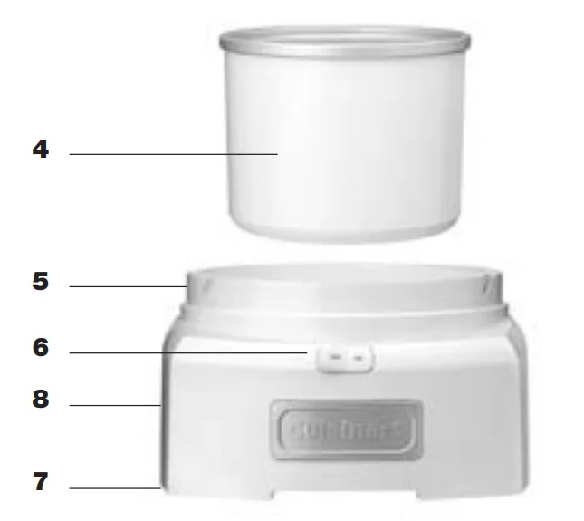 Cuisinart ICE-21P1 Ice Cream Maker Machine- 2