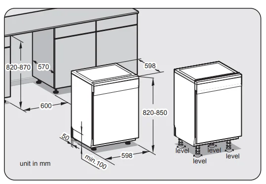 Currys ESSENTIALS CDW60W18 Full-Size Dishwasher- 3