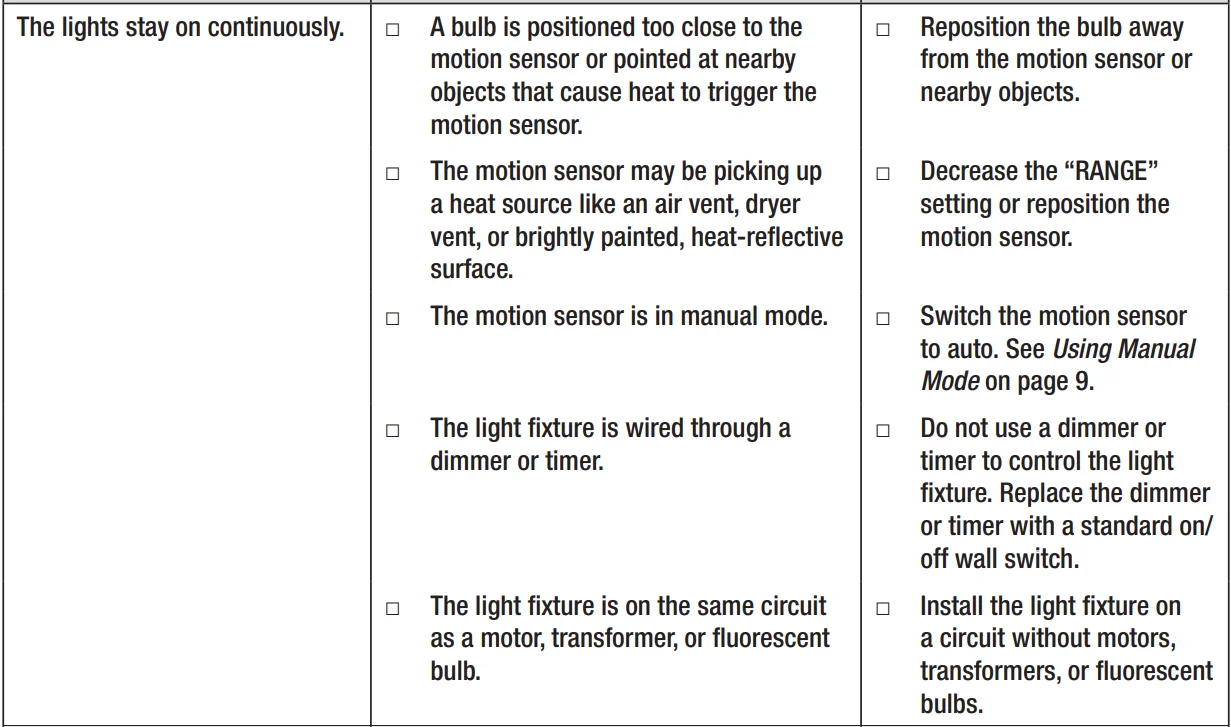 Defiant DF-5597 270-Degree Motion Security Light User Manual Defiant DF-5597 270-Degree Motion Security Light-26
