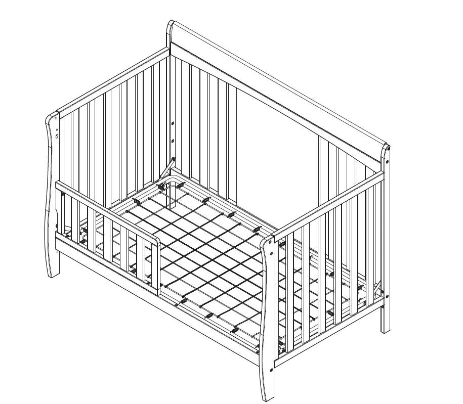 Delta Children Richmond 6-in-1 Convertible Baby Crib User Guide Delta Children Richmond 6-in-1 Convertible Baby Crib 15