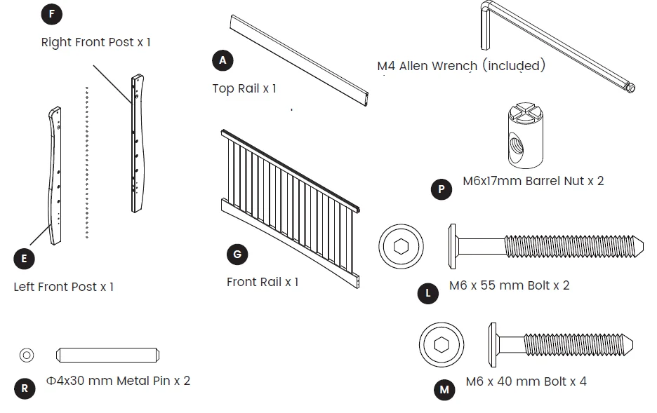 Delta Children Richmond 6-in-1 Convertible Baby Crib User Guide Delta Children Richmond 6-in-1 Convertible Baby Crib 3