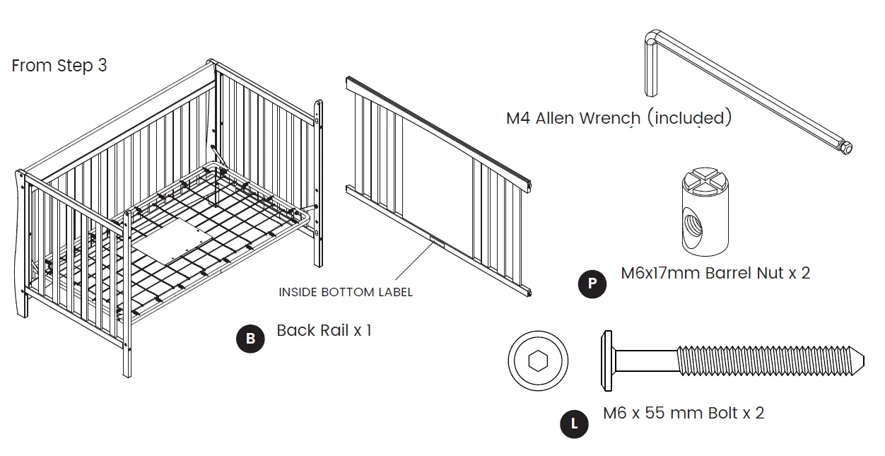 Delta Children Richmond 6-in-1 Convertible Baby Crib User Guide Delta Children Richmond 6-in-1 Convertible Baby Crib 10