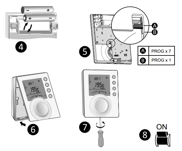 Delta Dore Tybox 117+ Wireless Programmable Thermostat 3
