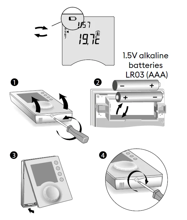 Delta Dore Tybox 117+ Wireless Programmable Thermostat 38