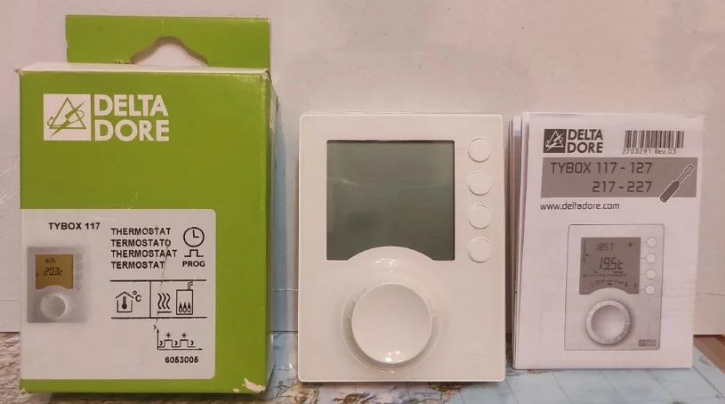 Delta Dore Tybox 117+ Wireless Programmable Thermostat-featured