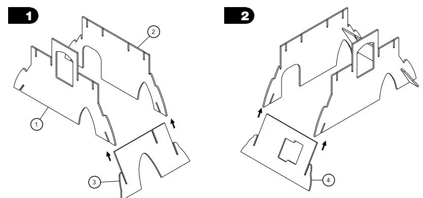 Doom 871300 Woodland Adventures Tower Assembly Instructions 5