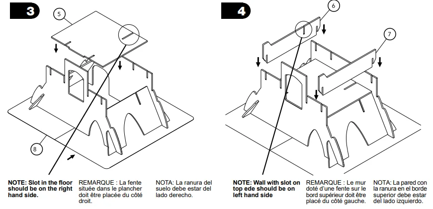 Doom 871300 Woodland Adventures Tower Assembly Instructions 6