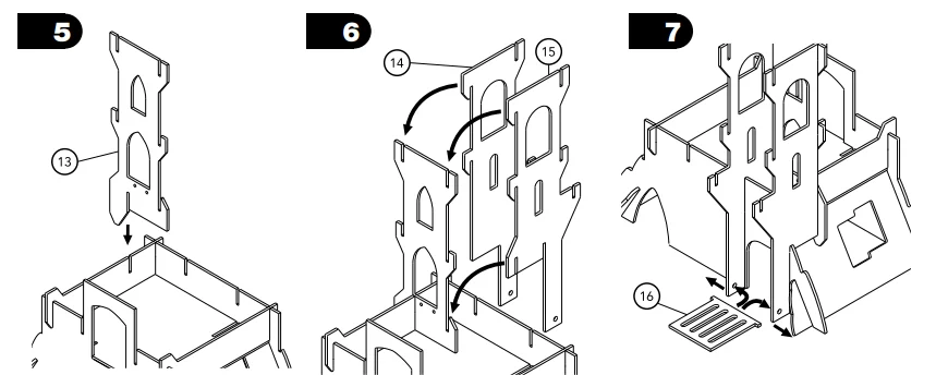 Doom 871300 Woodland Adventures Tower Assembly Instructions 7