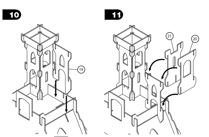 Doom 871300 Woodland Adventures Tower Assembly Instructions 9