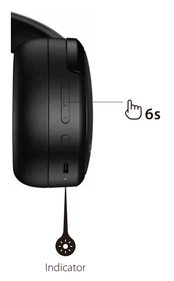 Edifier WH950NB Headphones User Manual Edifier V80 Hybrid Headphones-2