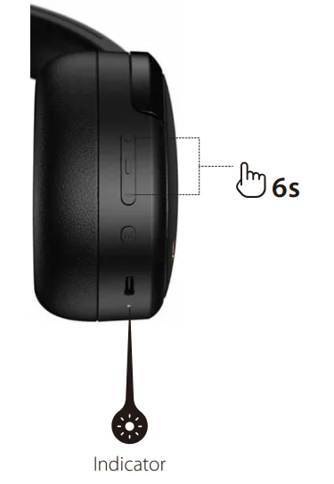 Edifier WH950NB Headphones User Manual Edifier V80 Hybrid Headphones-3